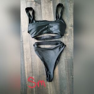 Chic Black Bikini Set